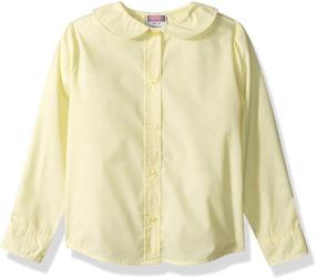 img 1 attached to 👚 Stylish Sleeve Girls' Blouses: Explore Genuine Clothing and Tops, Tees & Blouses