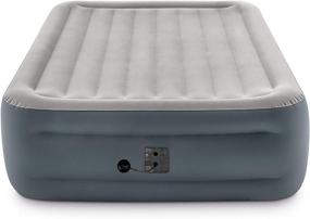 img 3 attached to 🛏️ Intex Essential Rest Airbed Queen (2020 Model) - Dura-Beam Series with Internal Electric Pump, 18" Height