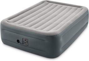img 2 attached to 🛏️ Intex Essential Rest Airbed Queen (2020 Model) - Dura-Beam Series with Internal Electric Pump, 18" Height