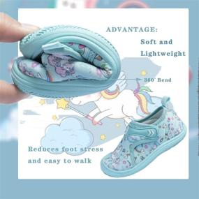 img 1 attached to 👟 Dimerryi Kids Water Shoes: Lightweight, Quick-Dry & Non-Slip Beach Swim Sandals for Boys & Girls