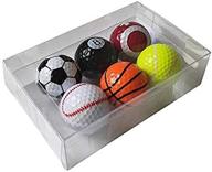 ⛳️ nicepro funny golf balls - novelty 6-pack funny golf ball for practice logo