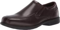 durable and stylish nunn bush bleeker resistant technology men's shoes - perfect for loafers & slip-ons logo