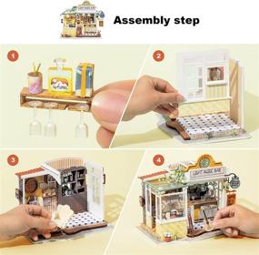 img 1 attached to Изготовление миниатюрных кукольных домиков Rolife для взрослых