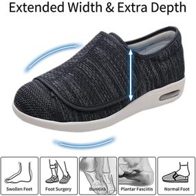 img 3 attached to MEJORMEN Diabetic Outdoor Breathable Sneakers Women's Shoes and Athletic