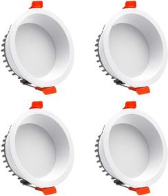 img 4 attached to YGS Tech Recessed Downlight: Comparable Anti-Glare Industrial Electrical Solution