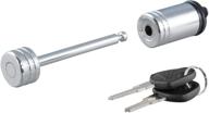 🔒 secure your trailer with curt 23522 chrome tongue coupler lock - up to 2-1/2-inch span logo