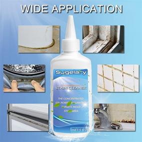 img 2 attached to Mold Remover Gel Household Cleaner for Wall Tiles, Grout, and Bathroom Cleaning - Ideal for Home Kitchen Sinks Cleaning (1 Pack)