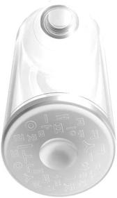 img 3 attached to 🍶 H2CAP Premium Design Bottle - Ultra High Gloss Tritan BPA-Free, 28mm Bottle Neck Size, Non-Toxic