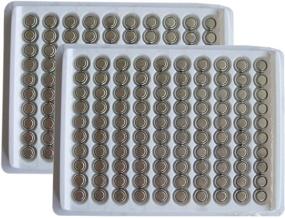 img 1 attached to LR41 Button Cell Battery Tray Household Supplies