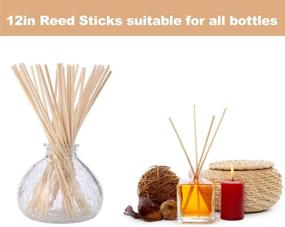 img 1 attached to HOSSIAN Diffuser Sticks Reed Diffuser Fragrance Home Decor