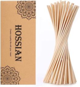 img 4 attached to HOSSIAN Diffuser Sticks Reed Diffuser Fragrance Home Decor