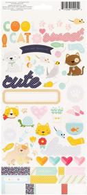 img 1 attached to DCWV 615095 Cats Stickers Multi