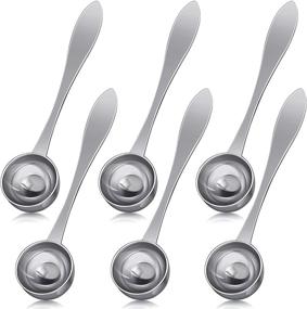 img 4 attached to Romooa Stainless Measuring Tablespoon Stirring Kitchen & Dining