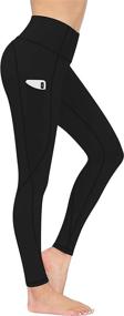 img 3 attached to TQD Pockets Leggings Stretch Control Sports & Fitness for Other Sports