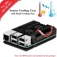 enhanced cooling and protection for raspberry pi with makerfocus raspberry pi armor case logo