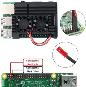 img 2 attached to Улучшенное охлаждение и защита для Raspberry Pi с Raspberry Pi Armor Case от MakerFocus