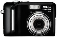 nikon coolpix p1 8mp digital camera: capture high-quality images with 3.5x optical zoom & wi-fi capabilities logo