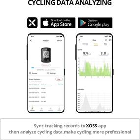 img 1 attached to XOSS G+ Bike Computer with GPS, Bluetooth and ANT+ Technology, Wireless Cycling Speedometer and Odometer with LCD Display, Waterproof MTB Tracker Suitable for All Bikes, Supported by Cover APP