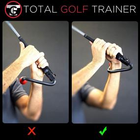 img 1 attached to 🏌️ Golf Swing Training Aid - TGT 3.0 Kit: Enhance Posture, Hip Rotation, Wrist, Elbow & Arm Positioning for an Improved Golf Swing
