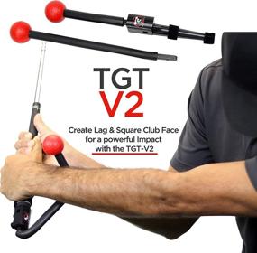 img 2 attached to 🏌️ Golf Swing Training Aid - TGT 3.0 Kit: Enhance Posture, Hip Rotation, Wrist, Elbow & Arm Positioning for an Improved Golf Swing