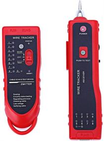 img 2 attached to 🔧 Enhanced Network Maintenance Tool Kit with Zoostliss Network Power, High-Quality Blade, Protective Cable Tester, 200R Network Pliers, and Wire Tracker