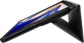 img 1 attached to 📚 Обложка для книг Samsung Galaxy Tab S4: Стильный и защитный черный чехол от Samsung Electronics