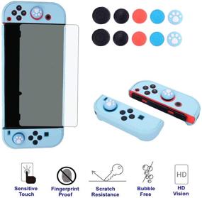 img 1 attached to Dockable Case Nintendo Switch Joy Tablet Accessories