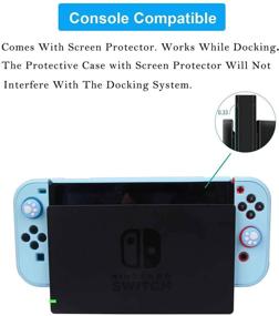 img 3 attached to Dockable Case Nintendo Switch Joy Tablet Accessories