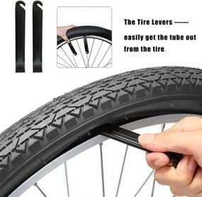 img 1 attached to 🚴 SUPOW 2-Pack Bike Inner Tubes - Presta Valve 48mm - Road and MTB Bike Tire Tube Set with Repair Tool Kits and Presta Valve Adapter - 26'' 27.5'' 29'' Bicycle Inner Tube Replacement