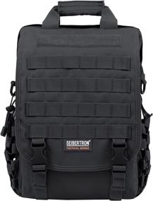 img 4 attached to 🎒 Seibertron Tactical Laptop Backpack - Waterproof and Durable Backpacks for Optimal Performance