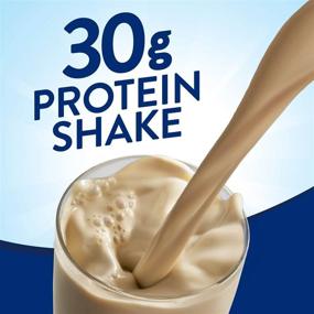 img 3 attached to Glucerna 30g Protein Shake, Blood Sugar Management for 🥤 Diabetes, Meal Replacement Shake, Homemade Vanilla, 11 fl oz, 12 Count