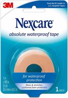 🩹 3m - nexcare absolute 66775 flexible waterproof tape for first aid - 1 inch x 180 inches логотип