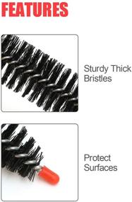 img 3 attached to 🔥 Premium GEEDAR 22 Inch Dryer Vent Brush Cleaning Kit - Effective Dryer Lint Brush and Vent Hose Cleaner