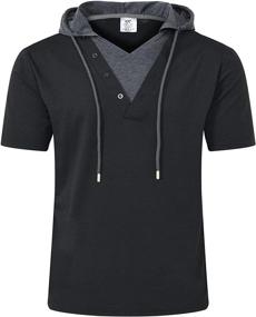 img 4 attached to 👕 Redefine Style and Comfort with Satankud Raglan Sleeve Pullover in 2X Large: Perfect Men's Clothing and Shirts