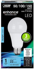 img 3 attached to 💡 Feit Electric A50 150 950CA - High-Quality LED Light Bulb for Optimal Home Illumination