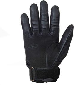 img 2 attached to 🧤 YUNLONG Touch Screen Full Finger Tactical Gloves for Motorcycle, Cycling, ATV, Hunting, Hiking, Riding, Climbing, and Work Sports