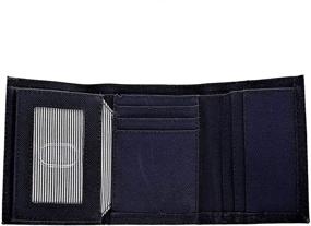 img 2 attached to 👝 Timberland Men's Navy Nylon Trifold Wallet