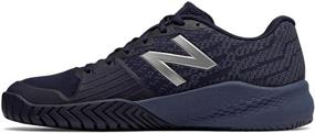 img 2 attached to Овладейте кортом с🎾 новыми теннисными кроссовками New Balance 996V3 Court.