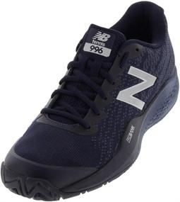 img 4 attached to Овладейте кортом с🎾 новыми теннисными кроссовками New Balance 996V3 Court.