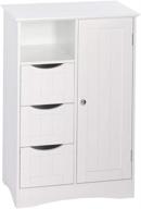 🏺 white riverridge ashland 1-door, 3-drawer floor cabinet logo