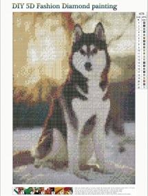 img 2 attached to Diamond Painting Number Crystal Embroidery Painting, Drawing & Art Supplies and Painting