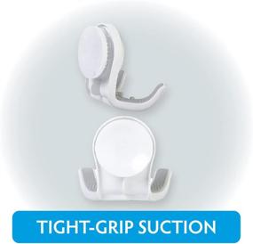 img 2 attached to 🔩 SlipX Solutions On The Dot PowerLock Suction Cup Hook, Razor Holder & Phone Cradle with Strong Hold (Ideal for Shower & Mirror, Supports up to 11 lbs)