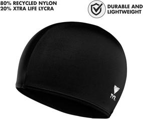 img 3 attached to 🏊 LYCRA TYR Swim Cap for Enhanced Performance