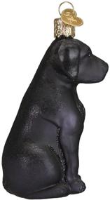 img 2 attached to Timeless Christmas Charm: Black Labrador Dog Glass Blown Ornaments for your Festive Tree