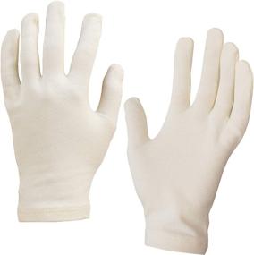 img 3 attached to 🧤 Three Pairs of Ecoland Women's Reusable Moisturizing Gloves - Made from Organic Cotton