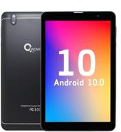 📱 high-performance octa core 8 inch android 10 tablet with 3gb ram 32gb rom, 1920x1200 ips full hd display, 4g lte, wifi, bluetooth, gps, dual 5mp + 8mp cameras - black logo