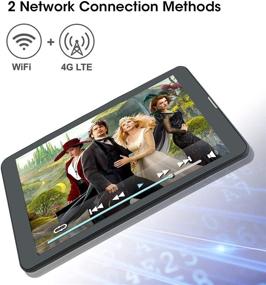 img 3 attached to 📱 High-Performance Octa Core 8 Inch Android 10 Tablet with 3GB RAM 32GB ROM, 1920x1200 IPS Full HD Display, 4G LTE, WiFi, Bluetooth, GPS, Dual 5MP + 8MP Cameras - Black