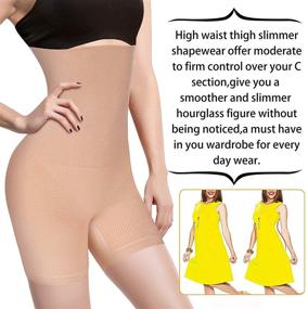 img 1 attached to Nebility Trainer Shapewear Control Hi Waist Women's Clothing