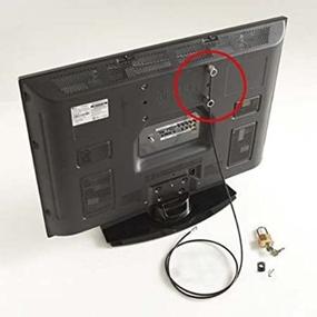 img 1 attached to 🔒 Enhanced Security Solution for Flat Screen TVs: Introducing the Anti-Theft Security Kit