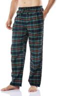 cqr pajamas cotton lounge flannel men's clothing: stylish, comfortable, and durable logo